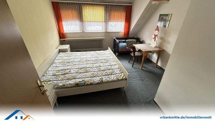 Restaurant 2. DG Wohnung Schlafzimmer