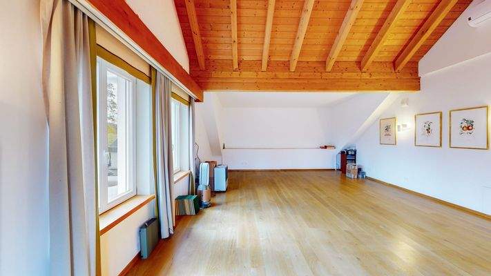 Beeindruckendes Dachstudio