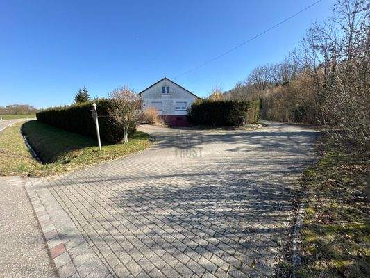 Zufahrt Grundstück