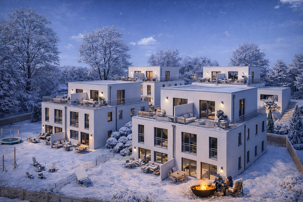 Juwel Carré Winterbild (KI generiert)