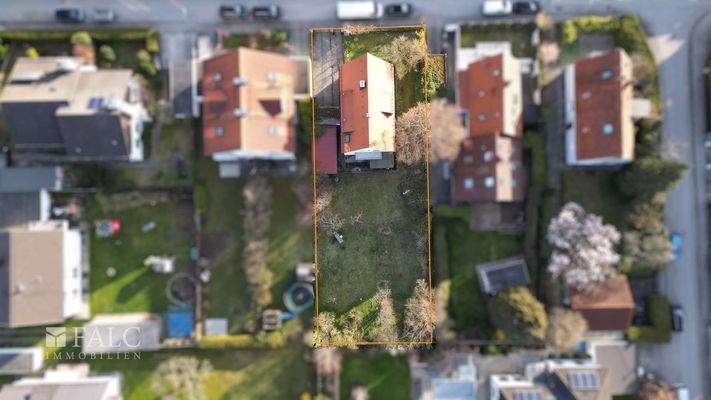 Draufsicht Grundstück