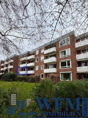 Balkonwohnung im 1.OG