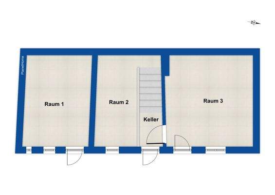 aktueller Grundriss Remise