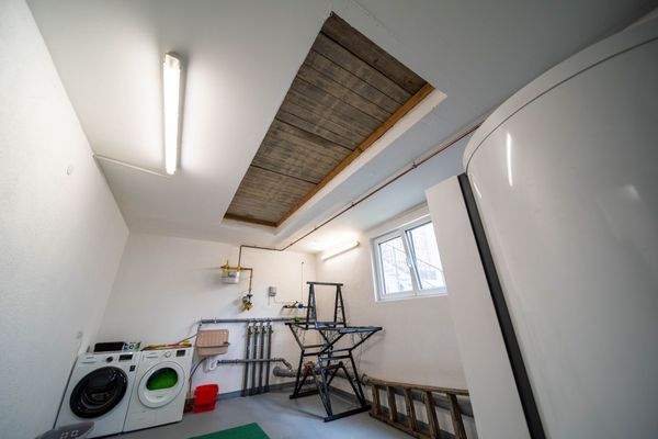 Raum unter der Garage