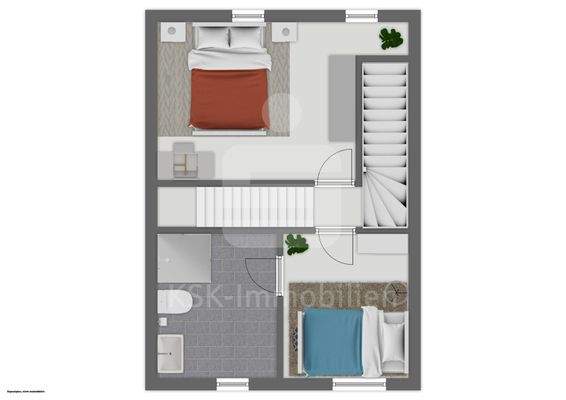 Grundriss Obergeschoss