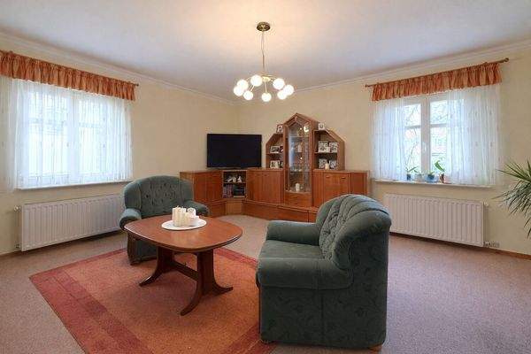 großzügiges Wohnzimmer