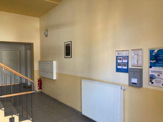 Gepflegter Hauseingangsbereich