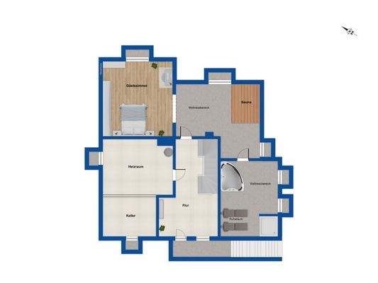 Grundriss Kellergeschoss