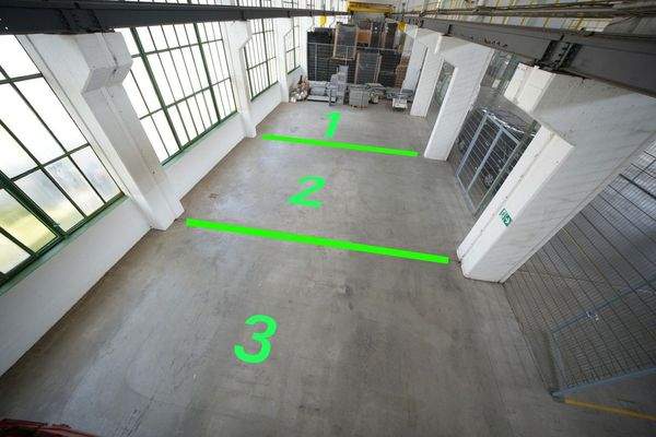 Flexible Grundfläche