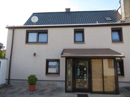 Haus-Ansicht von Süd