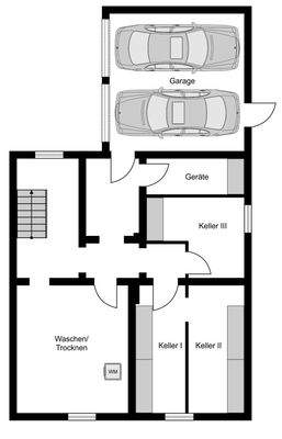 Grundriss Keller
