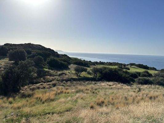 Kreta, Triopetra: Grundstück mit Meerblick zu verkaufen