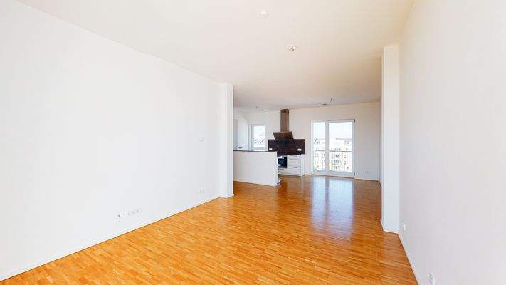 Echtholzparkett Eiche (Musterwohnung)