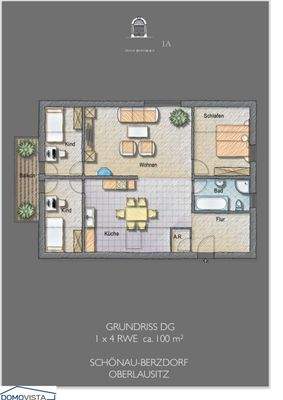 Grundriss Dachgeschoss