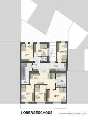 genehmigte Planung (ca. 163,72 m² Wohnfläche)