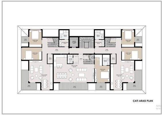Elegant Apartments with Sea Views Amidst Nature in Alanya