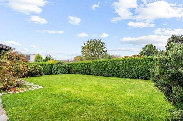 Gartenbereich (Süd-West-Ausrichtung)