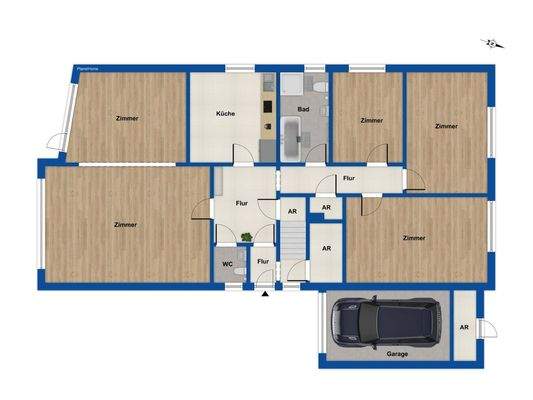 Grundriss Erdgeschoss