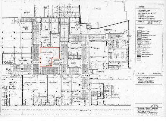 Grundriss CCE Gewerbeeinheit