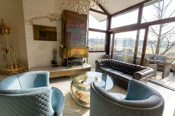 Kaminzimmer Hauptwohnung