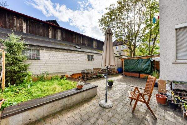 Terrasse nach Süd-Westen