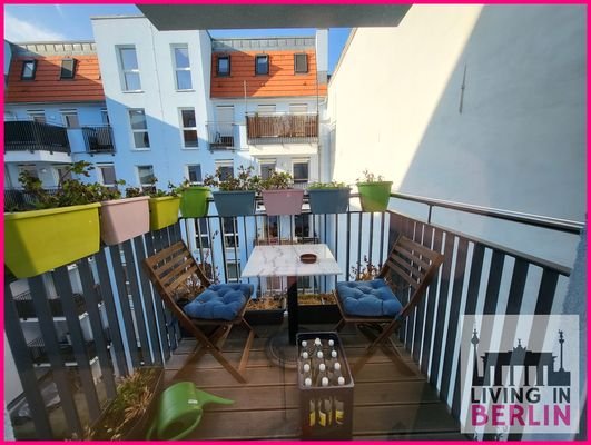 Balkon zum Innenhof