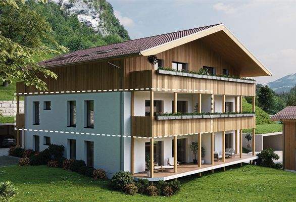 Obergeschosswohnung W4 im Haus &quot;Kiefersfelden&quot;