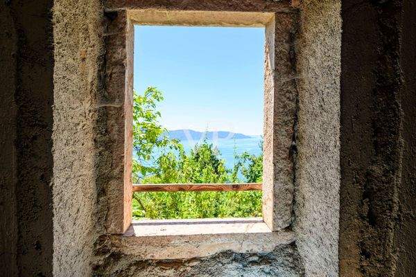 La vista dalla villa