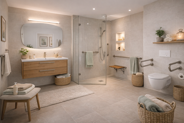 Seniorengerechtes Badezimmer