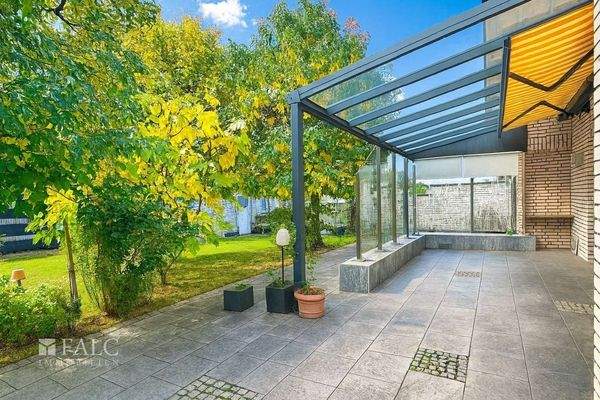 Überdachte Terrasse