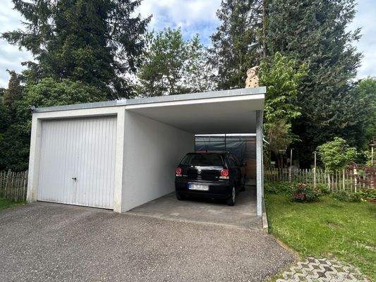 Garage und Carport
