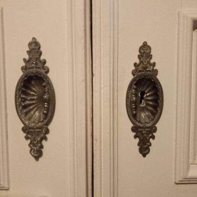 Griffe an der Schiebetür