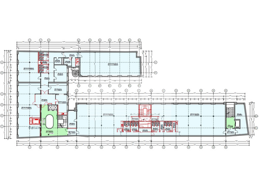 1. OG - ca. 1.366 m²