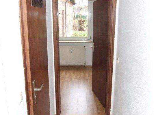 Stichflur zum Schlafzimmer