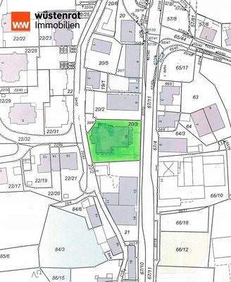 grün markierter Bereich