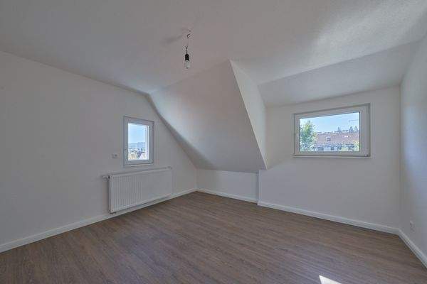 Schlafzimmer im 1. Dachgeschoss