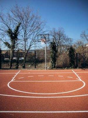 Baskettballplatz