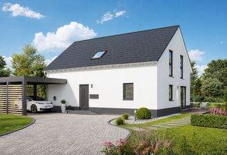 Einfamilienhaus mit Satteldach und Einliegerwohnung