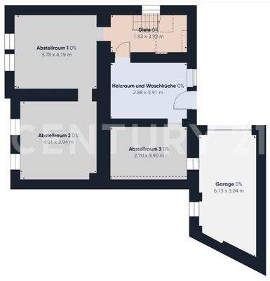 Grundriss Untergeschoss