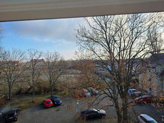 Ausblick von der Schlafstube