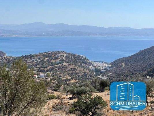 Kreta, Agia Galini: Grundstück mit Meerblick zu verkaufen