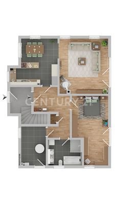 Erdgeschoss Neubau