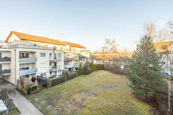 Ausblick vom Schlafzimmer