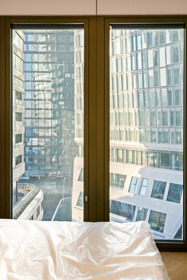 Ausblick Schlafzimmer