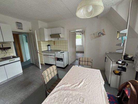 Teilansicht von der Küche im DG