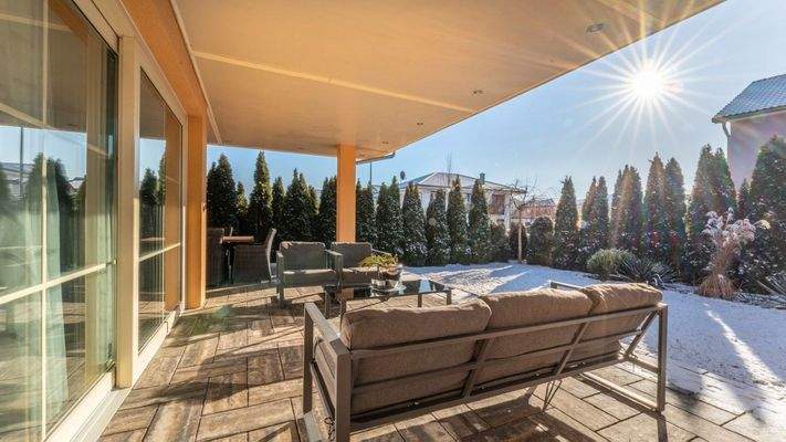 Außenansicht Terrasse