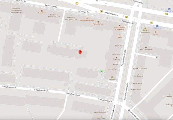 Lage weitab von der Straße