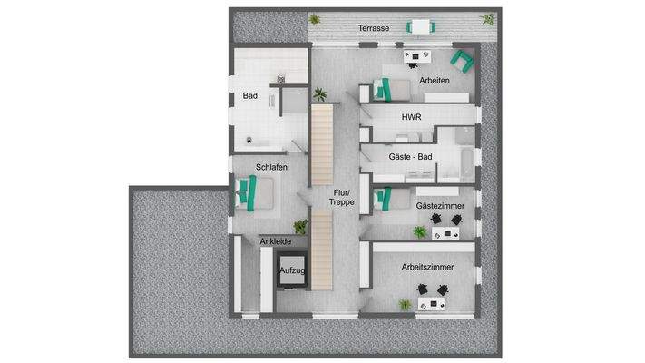 Grundriss - 1. Ebene