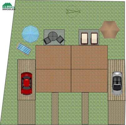 Lageplan DHH 1 und DHH 2