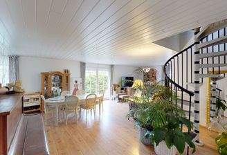 Wendeltreppe ins Obergeschoss